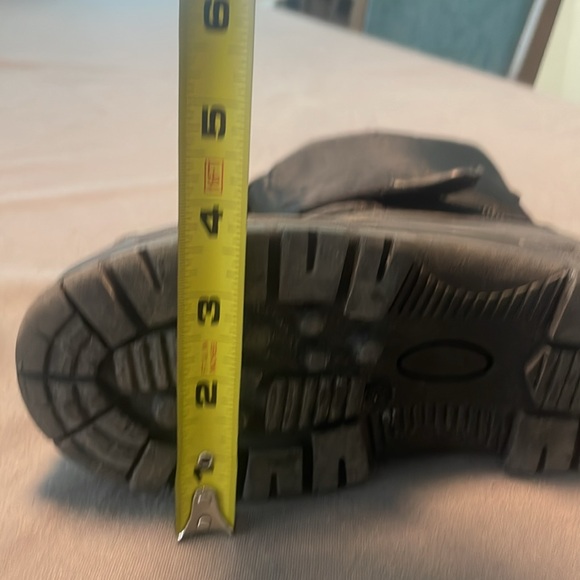 Merence Toddler Black Heavy Rain Snow Boots - Picture 15 of 17